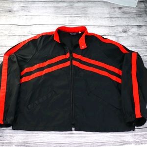Dee Cee vintage windbreaker red stripe / black